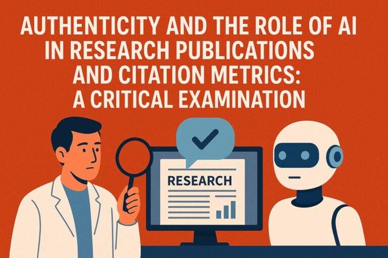 Authenticity and the Role of AI in Research Publications and Citation Metrics: A Critical Examination (2025)
