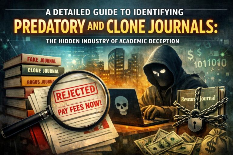 A Detailed Guide to Identify Predatory and Clone Journals : The Hidden Industry of Academic Deception (2026)