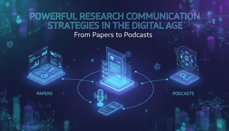 Powerful Research Communication Strategies in the Digital Age: From Papers to Podcasts (2026)