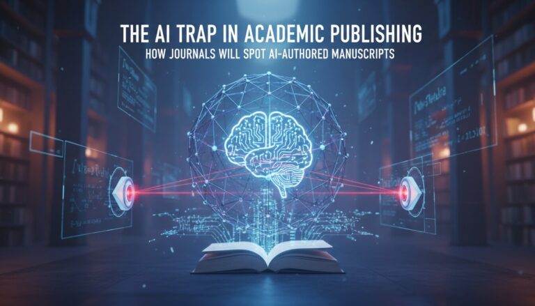 The AI Trap in Academic Publishing: How Journals Will Spot AI-Authored Manuscripts in 2026